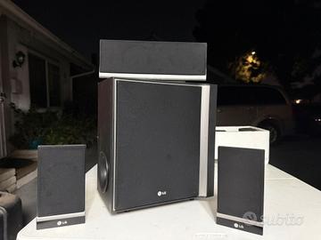 Set audio surround LG a 4 altoparlanti: subwoofer 