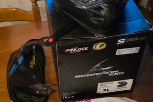 casco_SCORPION EXO ADF-9000 AIR – XL – Nero Opaco
