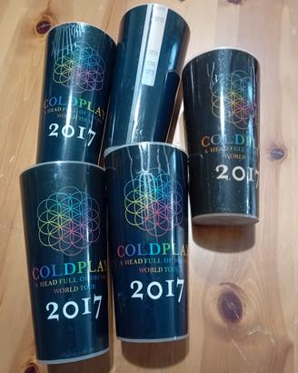 Bicchieri Coldplay World tour 2017