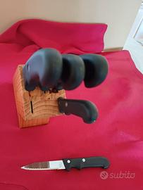Ceppo porta coltelli