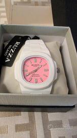 Ruzza Watch Bianco quadrante Rosa 
