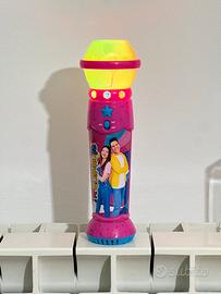 Microfono karaoke bambini con luci colorate