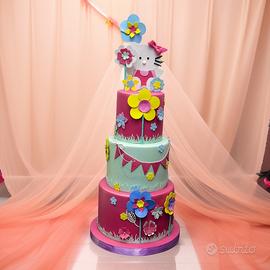 Torta scenografica Hello Kitty 168