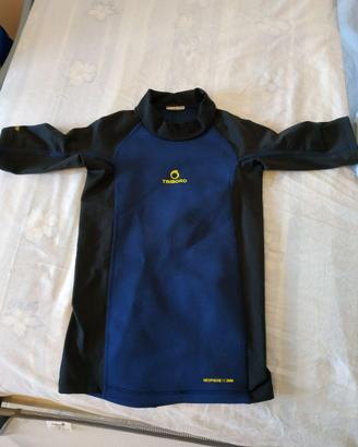 Maglia termica Decathlon tg.6+scarpe scoglio 35/36