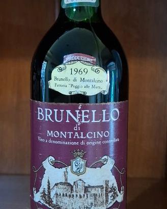 Brunello di Montalcino 1969