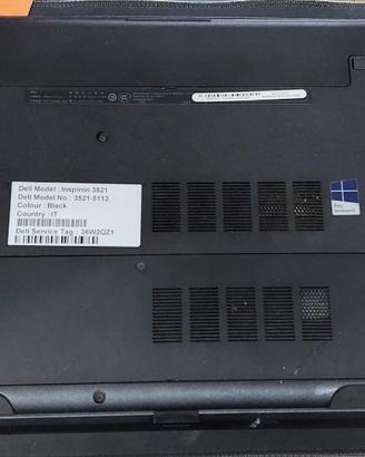 Dell Inspiron 15 3521 i3 – 8GB ram, hdd – schermo