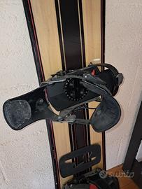 Snowboardo soft Nidecker Megalight attacchi rapidi