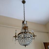 Lampadario vintage a mongolfiera