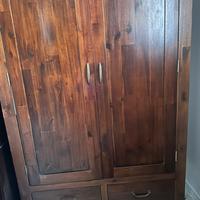Camera da letto in legno