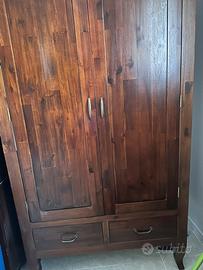 Camera da letto in legno