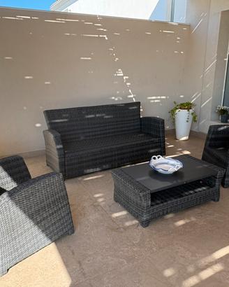 Divani in rattan