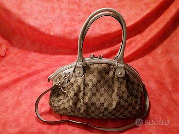 Gucci Borsa a tracolla in tela Canvas/Sukey Boston