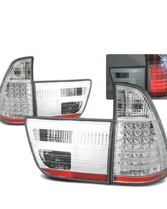 FANALI A LED BMW X5 E53 99-03 CROMATI