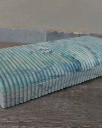 Contenitore Scatola Portagioie Vintage Arredo Old