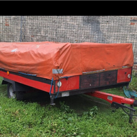 Carrello a tenda anni 90