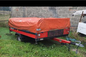 Carrello a tenda anni 90