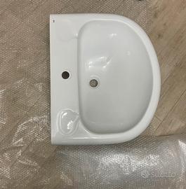 Lavabo da appoggio bianco