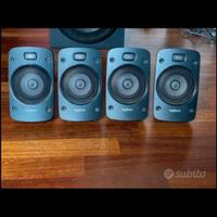 Impianto logitech 1000w 5.1