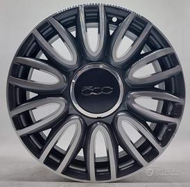 4 cerchi lega fiat 500 cabrio limited r16 lt5279