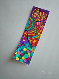 segnalibro dipinto a mano 