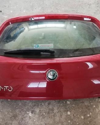 Portellone posteriore alfa mito color rosso