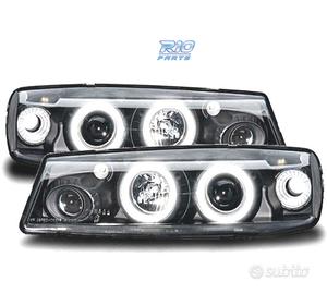 FARI OPEL CALIBRA 90-98 ANGEL EYES CCFL SFONDO NER