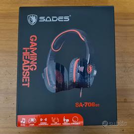 Headset Sades 708 GT Nuove Originale