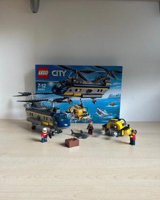 LEGO City 60093 - Deep Sea Helicopter - Completo