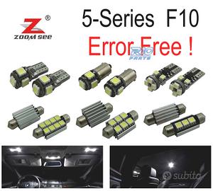 KIT 21 LAMPADE LED INTERNE BMW F10 528I 528I 535I 