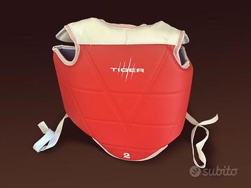 Set Protezioni Taekwondo, sacchetta e borsone