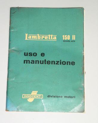 Libretto Lambretta 150li Seconda serie