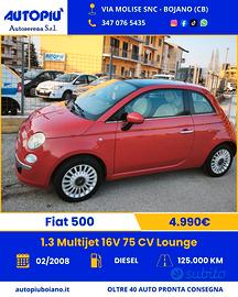 Fiat 500 1.3 Multijet 16V 75 CV Lounge