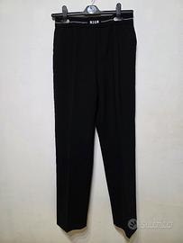 MSGM Pantalone Sartoriale in Lana Vergine