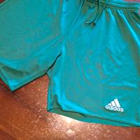 Pantaloncini ADIDAS verdi taglia S climacool