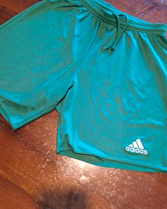 Pantaloncini ADIDAS verdi taglia S climacool