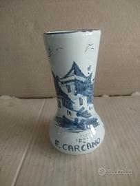IMA Albisola vaso in ceramica decorato a mano