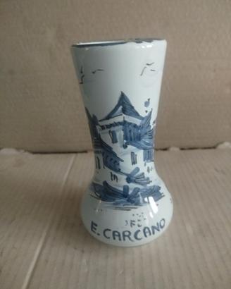 IMA Albisola vaso in ceramica decorato a mano