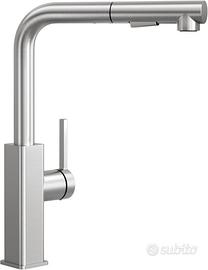 Rubinetto lavello cucina inox con doccetta NUOVO