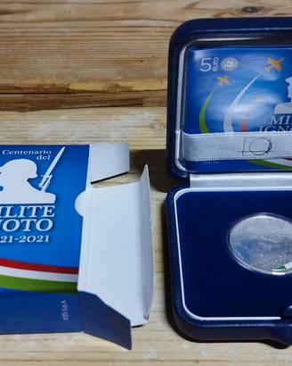 moneta commemorativa 5 euro milite ignoto