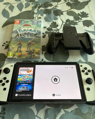 Nintendo switch Oled Bianca