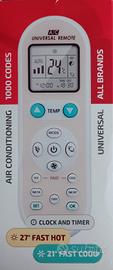 telecomando universale condizionatore