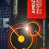 scheda video 16g AMD RX 7800xt  Sapphire reference