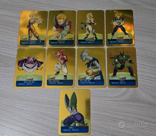 Lamincards DragonBall serie Oro