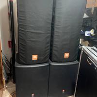 Coppia di Sub jbl prx 518 da 18”