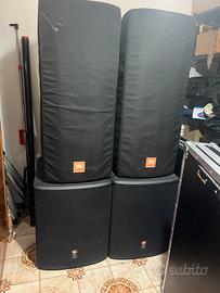 Coppia di Sub jbl prx 518 da 18”