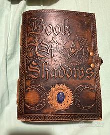 Diario Book of Shafows pietra blu chiusura ottone