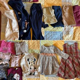 Lotto bambina misura 92 (2 anni) mezza stagione