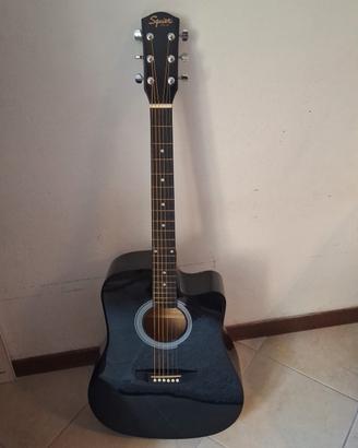 chitarra acustica  squier by fender 
