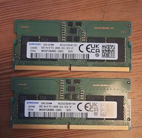RAM Samsung DDR5 16GB (2x8GB) 4800MHz SODIMM