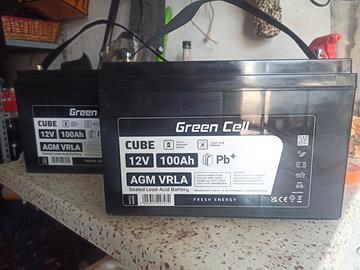 2 batterie per scooter elettrico